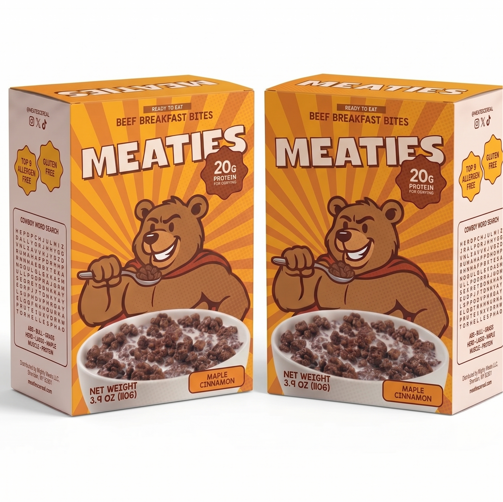 Meaties Cereal 2-Box