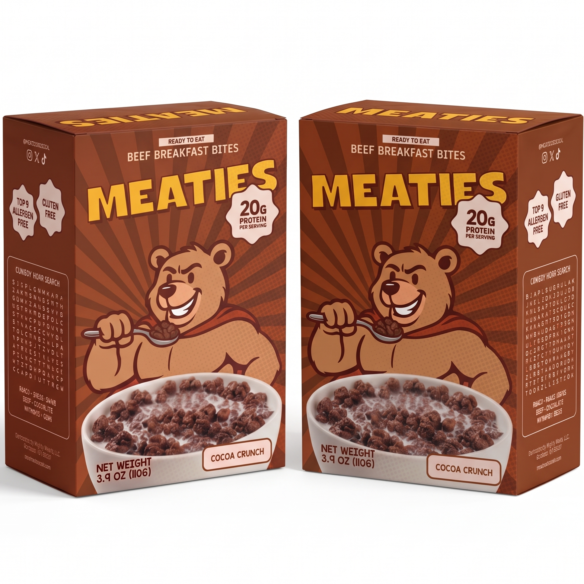 Meaties Cereal 2-Box