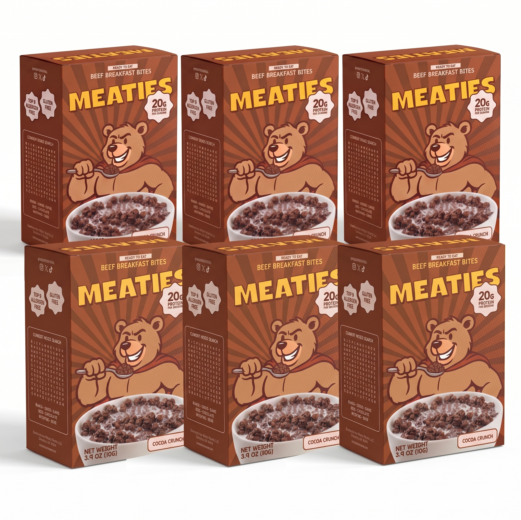 Meaties Cereal 6-Pack