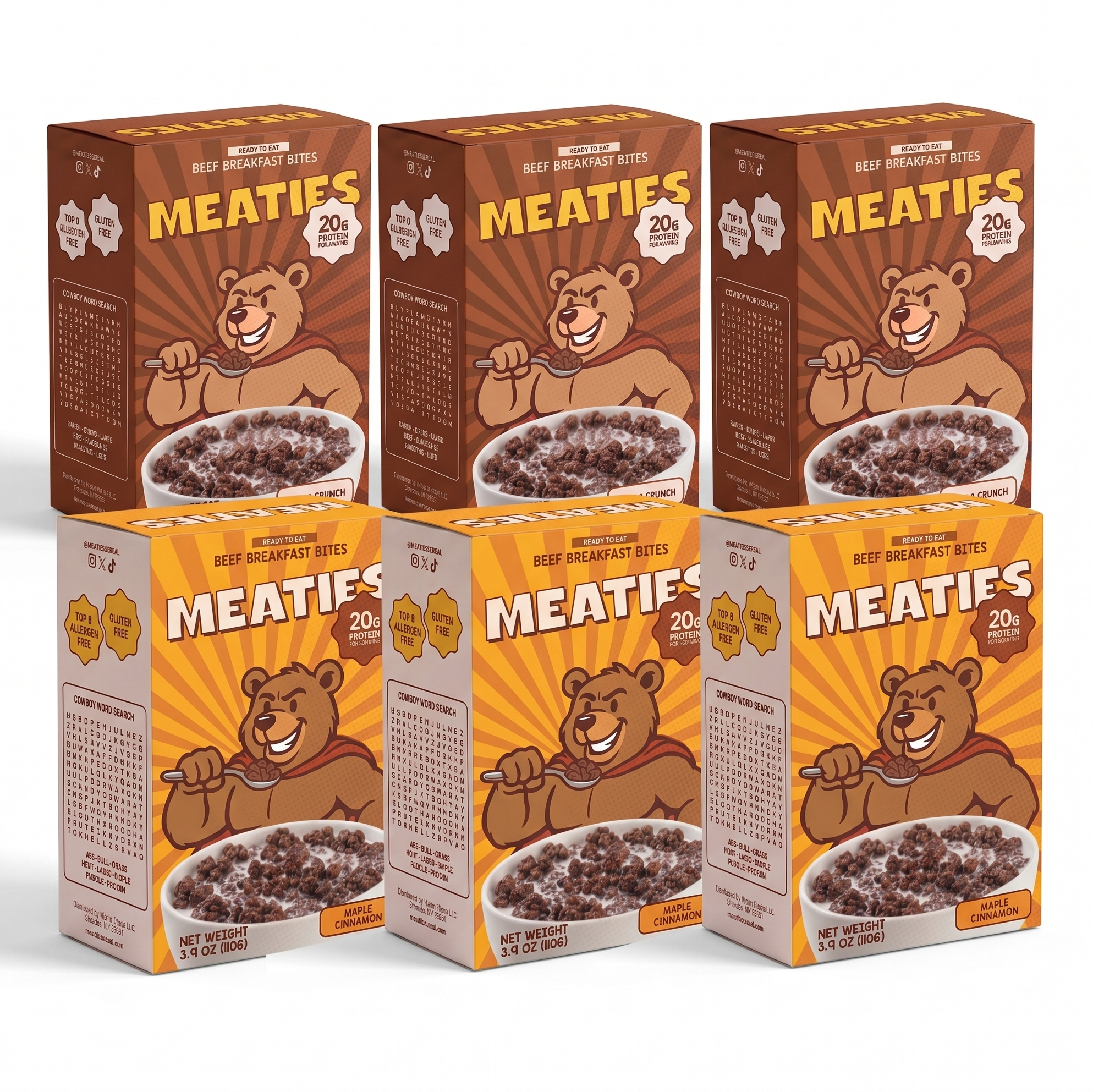Meaties Cereal 6-Pack